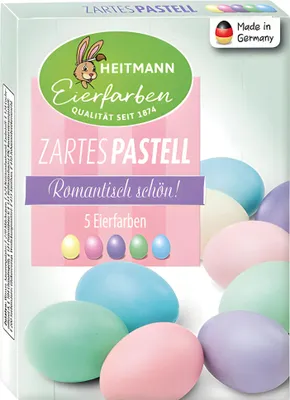 Image de Heitmann 1007794 Peinture pour œufs de Pâques Tendre Pastel