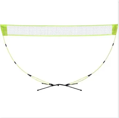 Image de Kit de badminton pour 2 personnes avec volants et filet, mallette de transport incluse