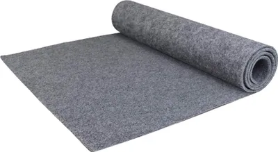 Produktbild von Primaflor Eventteppich REVExpo - Hellgrau - 2,00m x 5,00m - Meterware - Viele Farben - Schwer Entflammbarer Messeteppich, Rutschfester Hochzeichtsläufer, Läufer für Hochzeiten