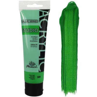 Obrázok produktu pre Akrylová farba Phoenix Light Green 509 Light Green 100ml