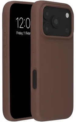 Produktbild von Accezz Liquid Silikoncase mit MagSafe iPhone 18 Pro / 17 Pro - New Tea Brown