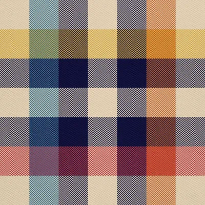 Image de OUTDOOR DEKOSTOFFE OXFORD - Motif damier coloré I DX050