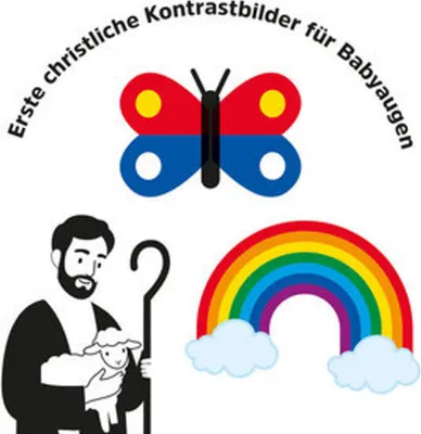 Obrázek produktu pro Erste christliche Kontrastbilder für Babyaugen - Schuber