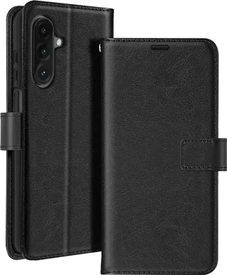 Produktbild von Mayaxess, Brieftaschenhülle für Samsung Galaxy A26 mit Handschlaufe, Schwarz