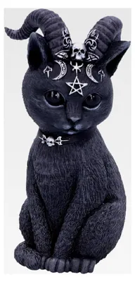 Produktbild von Pawzuph Statue aus Polyresin, Gothic, Katzen