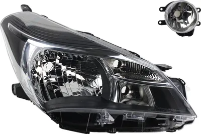 Produktbild von Scheinwerfer passend für Toyota Yaris XP13 08/2014-03/17 H4 Re. + Nebel. 811300DA10 8121002110 B000978080 Johns