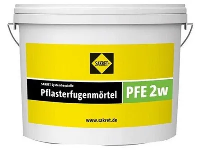 Produktbild von SAKRET Pflasterfugenmörtel PFE2 steingrau 25 kg