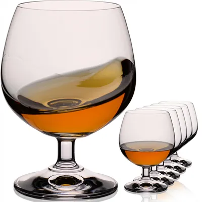 Produktbild von IMPERIAL glass Cognacgläser 6er Set - Schwenkerglas 250ml Brandyglas aus Crystalline Glas Rumglas spülmaschinengeeignet