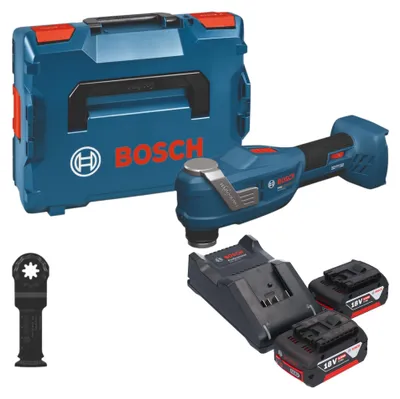 Zdjęcie produktu dla Akumulatorowe narzędzie wielofunkcyjne Bosch GOP 18V-30 18 V Starlock Plus Brushless ( 06018G3001 ) + L-Boxx - bez akumulatora, bez ładowarki