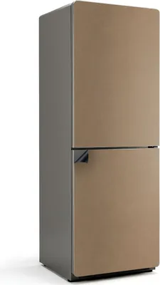 Produktbild von Farbe Hellbraun – Magnetische Kühlschrank Abdeckung – Dekorfolie magnetisch Küche – Kühlschrank Magnet Deko – selbstklebende Magnettafel – Magnetfolie für Kühlschranktür – 70x190 cm
