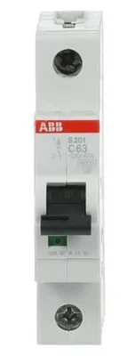 Obrázok produktu pre ABB S201-C63 1-pólový automatický istič