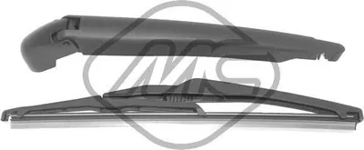 Produktbild von Metalcaucho Heckscheibenwischer + Arm Stück Hinten für FIAT 500L (351, 352) 260mm