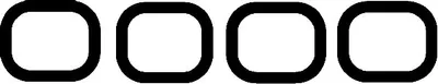 Produktbild von CORTECO 026494H Ansaugkrümmerdichtung