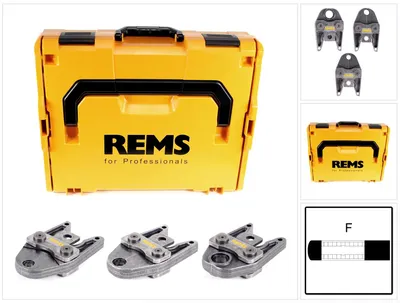 Produktbild von REMS Presszangen Set F 16-20-26 im Systemkoffer L-Boxx ( 571172 R )