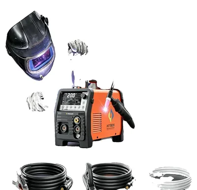 Produktbild von Schweißmaschine, 6-in-1 Funktionalität, Fortschrittliche digitale Steuerung, TIG200PRO, 220V