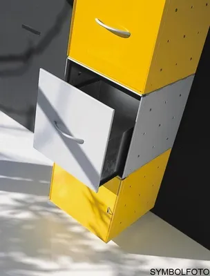 Hochwertige Schublade verzinktem Stahl Graepel High Tech  — Base & Base X QBO Würfel