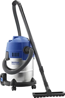 Image de Aspirateur cuve eau et poussière 18l 1200w - Nilfisk - 18451129 - buddy ii 18 inox