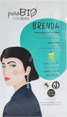 Image de PuroBio Masque pour le visage au raisin vert (1 pc)