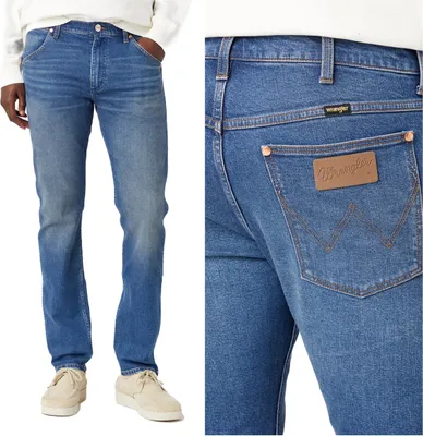 Obrázek produktu pro WRANGLER, Pánské džíny, Slim fit, 11MWZ, W31 L34, Blau, Jeans, baggyjeans, buggy