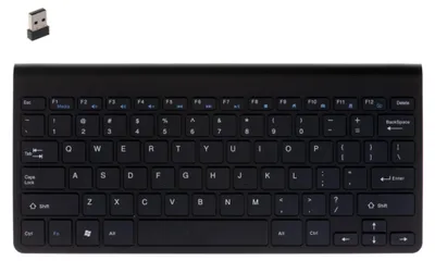 Image de Clavier sans fil pour Smart TV, noir