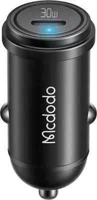 Produktbild von Mcdodo CC-7491 Autoladegert, 1x USB-C, 30W (schwarz)