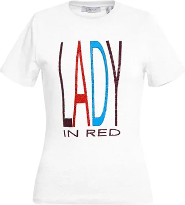 Produktbild von Slim Fit T-Shirt with print "Lady" organic