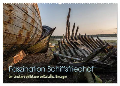 Produktbild von Faszination Schiffsfriedhof (Wandkalender 2027 DIN A2 quer), CALVENDO Monatskalender