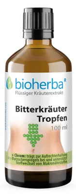 Produktbild von Bioherba Bitterkräuter Tropfen Tinktur 100 ml