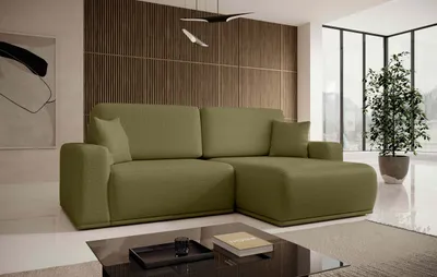 Produktbild von FurMeb24 ECKSOFA FLOUD - 250 x 160 cm aragon 35 - mit schlaffunktion und bettkasten - rechte seite