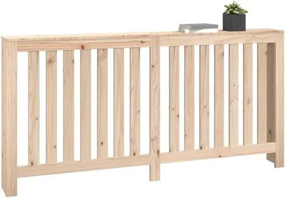 Produktbild von Massivholz-Radiatorabdeckung 169 x 19 x 84 cm