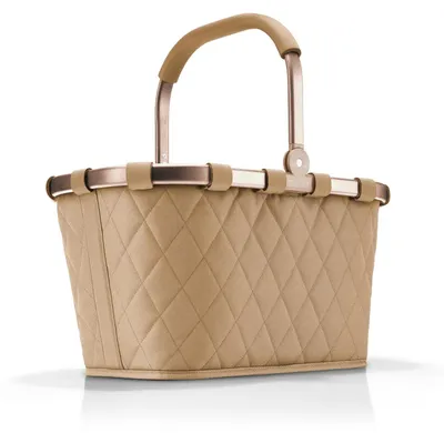 Obrázok produktu pre Reisenthel carrybag, nákupný košík, hnedý, hliníkový, jednofarebný, 22 l, 480 mm