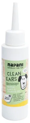 Produktbild von napani Ohrreiniger "clean ears" für Hunde 100 ml