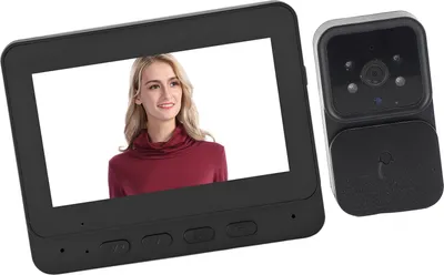 Obrázok produktu pre Videodohovorný systém WiFi ? Videokamera s bezdrôtovým zvončekom ? zvončeková kamera s rozlíšením 1080P ? dvojcestný interkomový systém ? Videozáznam pre inteligentný domáci interkomový systém
