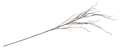 Produktbild von Zauberhafter Glitzerzweig Rosegold mit Pailletten - 125 cm Party-Deko -