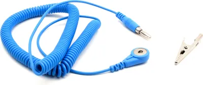 Produktbild von QUADRIOS, 1903EC012, Spiralkabel 3,6 m Knopf 4 mm / Adapter