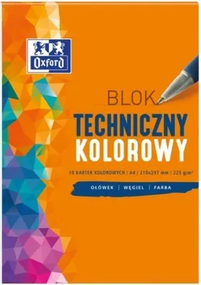 Immagine prodotto di Blocco tecnico A4 10 fogli 225 g/m2 Oxford