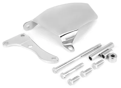 Obrázek produktu pro Hliníková držák alternátoru, eloxovaný, vhodný pro motory SBC Chevy 350 s dlouhou vodní pumpou