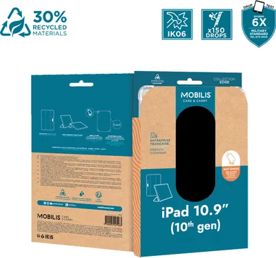 Obrázek produktu pro Mobilis Edge 27,7 cm (10,9") Folio černá, průhledná