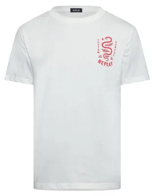 Produktbild von Replay - T-Shirt für Herren, Baumwolle GT30768 (M) (Weiß)