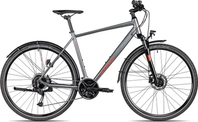 Produktbild von Axess VERIS STREET Herren-Crossbike für Land & Stadt 28 Zoll Dunkelgrau 58 cm