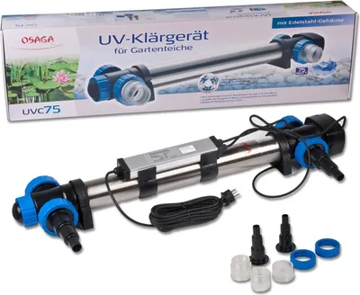 Produktbild von Osaga UVC Klärgerät 75 Watt VA Edelstahl Gehäuse