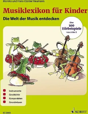 Produktbild von Musiklexikon für Kinder