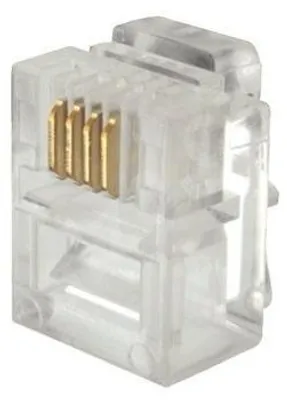 Obrázok produktu pre Solarix Konektor RJ11 CAT3 UTP 6p4c,