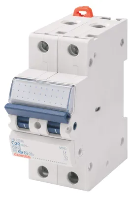 Produktbild von Gewiss MT – Magnetisches Schalter matt 1 Polo + Neutral C20 4,5 KA 2 Module