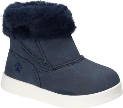 Produktbild von AMERICAN CLUB Es202 Kinder Winterstiefel mit Fleecefutter, Klettverschluss, Winterschuhe Warm & Rutschfest, Navy 27