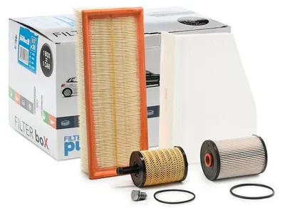 Produktbild von PURFLUX Filterset Inspektionspaket Filtersatz für VW GOLF VI (5K1) Golf V Schrägheck (1K1) GOLF PLUS (5M1, 521) Golf VI Variant (AJ5) Golf V Variant