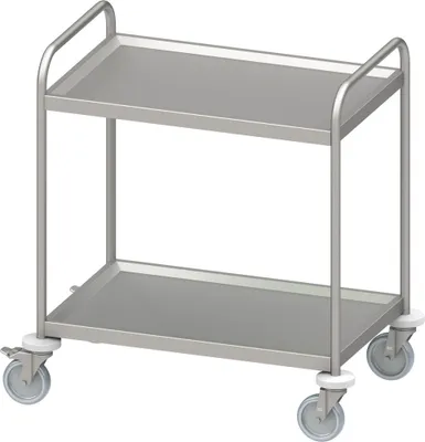 Produktbild von Servierwagen "PRO" mit zwei Böden 1000x600x950 mm, verschweißt