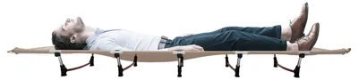 Produktbild von Faltbares Campingbett aus Aluminium für Reisen