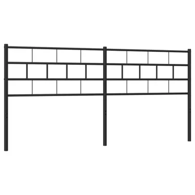 Produktbild von Ersatz-Kopfteil Metall Schwarz 160 cm