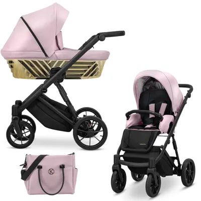 Produktbild von Kinderwagen Kunert Ivento Glam 2in1 – Farbe: Eco Pink Metallic